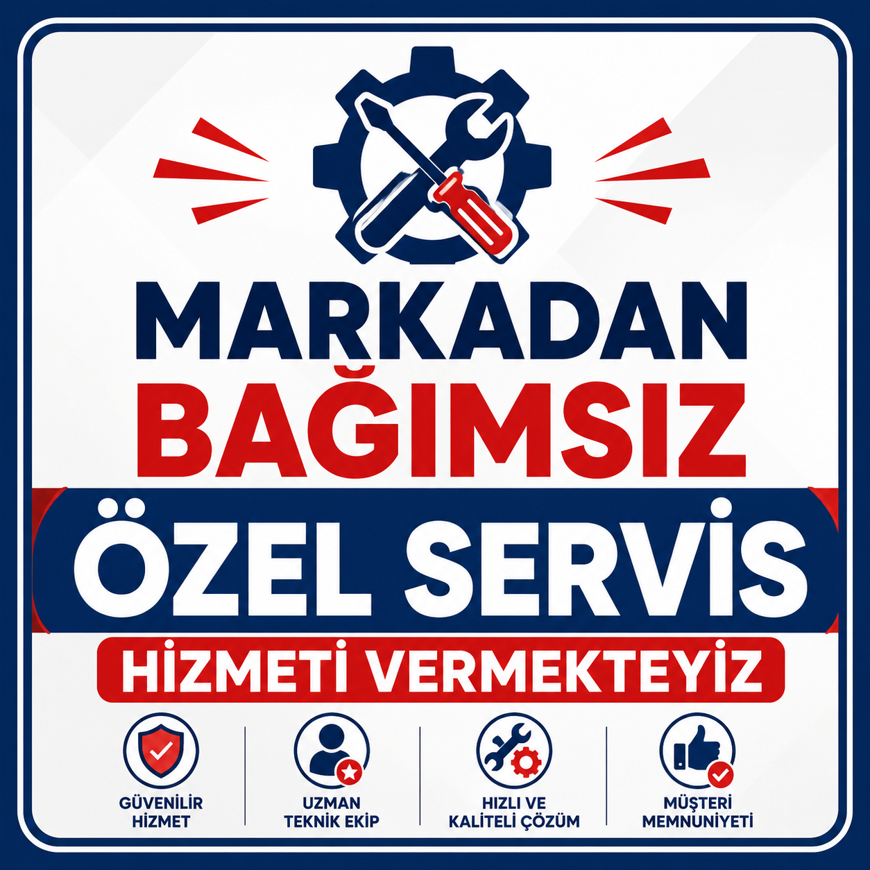 Banaz Şehitler Teknik Servisi markadan bağımsız özel servis hizmeti